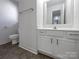Bathroom features a single vanity and modern fixtures at 4070 Shasta Cir, Clover, SC 29710