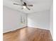Bedroom with hardwood floors and large window for natural light at 410 Deerwood Dr, Gastonia, NC 28054