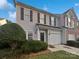 Charming two-story home with landscaped front yard and attached one car garage at 5084 Parkview Way, Matthews, NC 28104