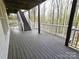 Wood deck with stairs leading to backyard at 720 9Th Nw Ave, Hickory, NC 28601
