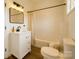 Bathroom featuring a vanity with a dark faucet and a subway-tiled shower/tub combo at 720 Holmes St, Salisbury, NC 28144