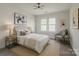 Cozy bedroom featuring soft lighting, neutral tones, and elegant furnishings for a peaceful retreat at 720 Holmes St, Salisbury, NC 28144