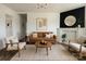Stylish living room with a modern sofa, decorative fireplace, and contemporary decor, perfect for relaxation at 720 Holmes St, Salisbury, NC 28144