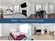 Multi-generational living space showcasing flexible layout and modern design elements at 805 Deep River Way, Waxhaw, NC 28173