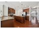 Spacious kitchen with granite countertops, stainless steel appliances, and ample cabinet space at 1121 Mckee Farm Ln, Belmont, NC 28012