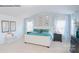 Spacious main bedroom boasts tray ceilings, large windows, and elegant furnishings for a relaxing retreat at 214 Giant Oak Ave, Statesville, NC 28677