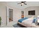 Comfortable bedroom with an ensuite bathroom with closet offering convenience and privacy at 9724 Walkers Glen Nw Dr, Concord, NC 28027