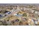 Aerial view of the home at 102 Fire Dept Dr showcasing the neighborhood and surrounding area at 102 Fire Department Dr, Belmont, NC 28012