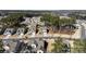 Aerial view of a neighborhood with many single-Gathering homes and trees at 1029 Dali Blvd, Mount Holly, NC 28120