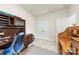Bright office space featuring built-in shelving and ample storage at 1029 Dali Blvd, Mount Holly, NC 28120