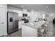 Modern kitchen features stainless steel appliances and granite countertops at 121 Jameson Park Dr # 2, Troutman, NC 28166
