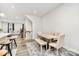Charming dining room area with modern decor and stylish seating; perfect for gatherings at 3308 Timber Mill Dr, Stallings, NC 28104