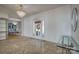 Foyer with tiled flooring, large glass doors, and transom window overlooking the front yard at 4164 54Th Ne Ave, Hickory, NC 28601