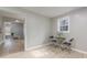 Bright dining area with table, chairs and wood look tile floors at 1111 Barrington St, Wadesboro, NC 28170