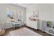 Bright bedroom with hard wood floors, a toy kitchen, toys, and a large window for natural light at 12018 Grey Partridge Dr, Charlotte, NC 28278