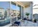 Inviting balcony with seating offers a cozy outdoor space for relaxing and enjoying the view at 1244 Madison Towns Ln, Charlotte, NC 28209