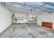 Spacious garage with ample storage, room for vehicles, and a clean, organized layout at 1244 Madison Towns Ln, Charlotte, NC 28209