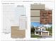 Home specifications featuring backsplash, paint, siding, brick, countertops, flooring, and cabinets at 222 Ventner Ct, Charlotte, NC 28214