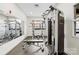 Fitness center equipped with weight machines, mirrors, and exercise equipment for a complete workout at 2401 Euclid Ave # 306, Charlotte, NC 28203