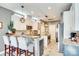 Stylish kitchen features granite countertops, stainless steel appliances, and a center island at 249 Sand Paver Way, Fort Mill, SC 29708