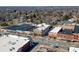 An aerial view highlighting the updated Kress Building, nestled in a thriving downtown area at 300 S Main St # K, Salisbury, NC 28144