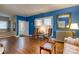 Charming living room with hardwood floors, shutters, and a cozy atmosphere at 306 W Marsh St, Salisbury, NC 28144