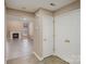 Inviting entryway showcases an open floorplan, neutral walls, updated flooring, and a closet for storage at 3230 Richway Ct, Charlotte, NC 28216