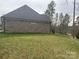 Large backyard and wooded lot at 404 Imperial Way, Albemarle, NC 28001