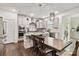Bright kitchen featuring granite countertops, stainless steel appliances, and a large island at 531 Red Wolf Ln, Clover, SC 29710