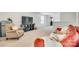 Relaxing bonus room with comfortable chair, couch and TV, great for entertaining guests at 634 Gants Rd, York, SC 29745