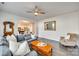 Comfortable living room with stylish decor and hardwood floors, leading into the kitchen area at 634 Gants Rd, York, SC 29745