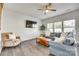 Inviting living room with hardwood floors, a comfy seating area, and natural light at 634 Gants Rd, York, SC 29745