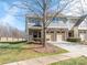Charming home with a two-car garage, brick accents, and well-maintained landscaping at 8418 Loxton Cir, Charlotte, NC 28214