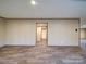 Spacious living room with durable floors and neutral wall paint at 1085 Cedar Hill Dr, Rockwell, NC 28138