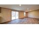 Spacious open-concept living area with sliding glass doors and lots of natural light at 1085 Cedar Hill Dr, Rockwell, NC 28138