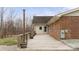 Expansive back deck with railings, offering serene views of the natural surroundings, great for relaxation at 201 Indian Hill Rd, Union Grove, NC 28689