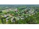 A beautiful aerial view shows homes nestled in a lush green landscape, creating a serene and inviting neighborhood setting at 2217 Heath Lake Dr, Mint Hill, NC 28227