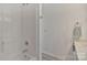 Bathroom area with a white tub-shower and view of the vanity at 3099 Windsor Trace Dr, Fort Mill, SC 29707