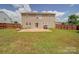 Spacious backyard with patio and grass, great for outdoor living at 3841 Shasta Cir, Clover, SC 29710