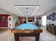 Well-lit game room highlighting a billiard table, perfect for entertainment and relaxation at 3841 Shasta Cir, Clover, SC 29710