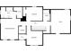 Second floor plan showing the bedrooms, bathrooms, laundry, walk-in closets, and hall at 4910 Summerside Dr, Clover, SC 29710