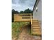 New back deck with stairs to access backyard at 514 Eagle Mills Rd # 3, Hamptonville, NC 27020