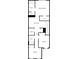 Upstairs floor plan featuring primary bedroom, Gathering room, laundry, bedrooms, and two baths to comfortably accommodate Gathering living at 5629 Axil Ln, Charlotte, NC 28269