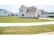 Expansive backyard with lush green lawn, perfect for outdoor activities at 730 Autumn Sage Dr, Indian Trail, NC 28079