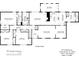 Layout of home featuring a primary bedroom, living room, Gathering room, kitchen and dining rooms at 107 S Myrtle Ave, China Grove, NC 28023