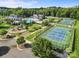 Aerial view of community amenities including a pool, tennis courts and playground area at 1082 Dorsey Dr, Fort Mill, SC 29715