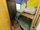 bedroom with bunk beds and closet at 117 Badin Lake Cir, New London, NC 28127
