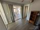 Bedroom with sliding glass doors that leads to an outdoor deck at 117 Badin Lake Cir, New London, NC 28127