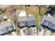 Aerial view of residential homes with well-maintained lawns and mature trees at 1362 Copper Creek Ln, Fort Mill, SC 29715
