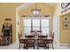 Eat-in kitchen with bright light at 16032 Hollingbourne Rd, Huntersville, NC 28078